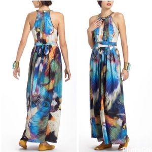 Anthropologie Ranna Gill Multicolored Maxi Dress
